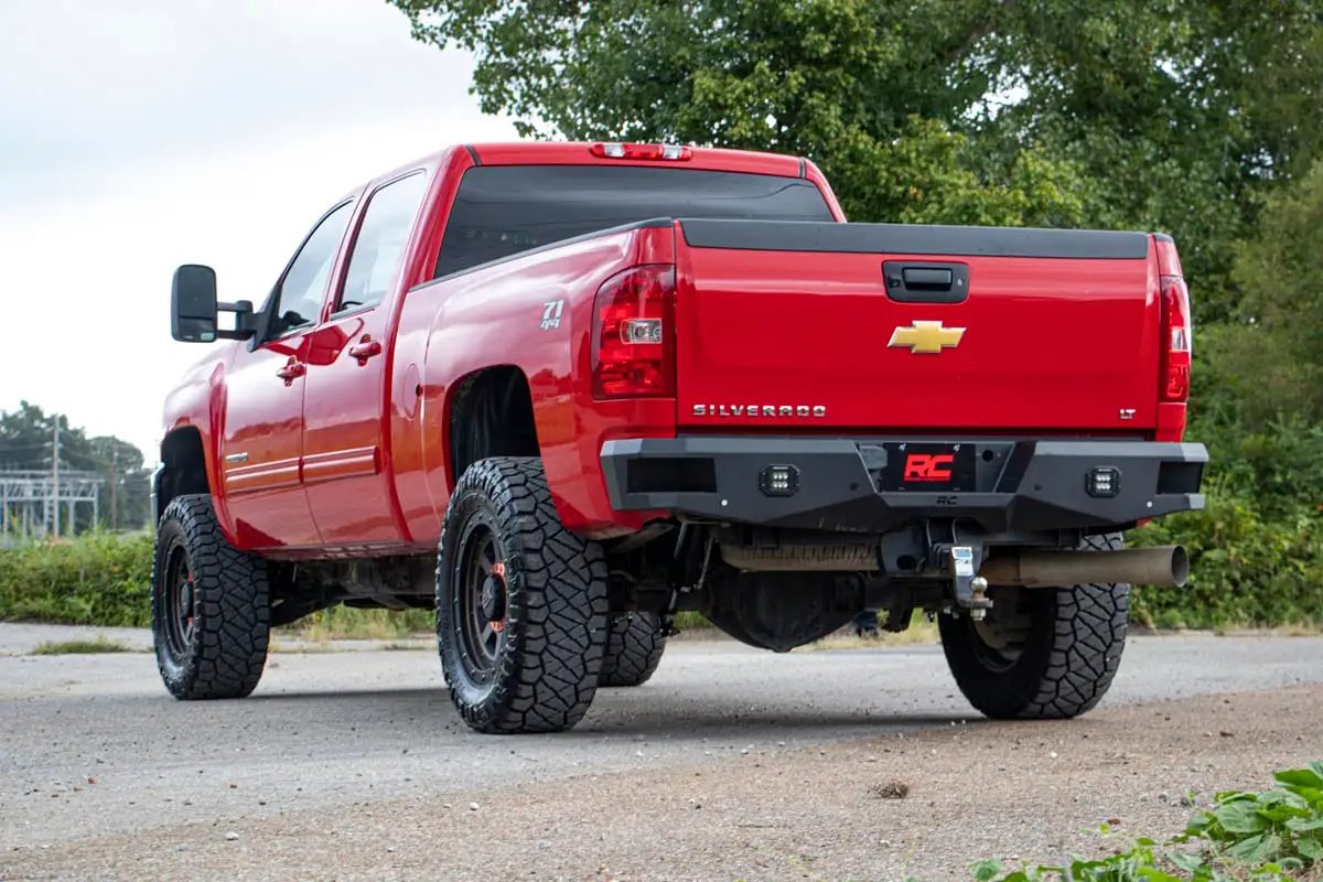 Rough Country Rear Bumper | Chevy Silverado & GMC Sierra 2500HD/3500HD 2WD/4WD (2011-2019) by Rough Country