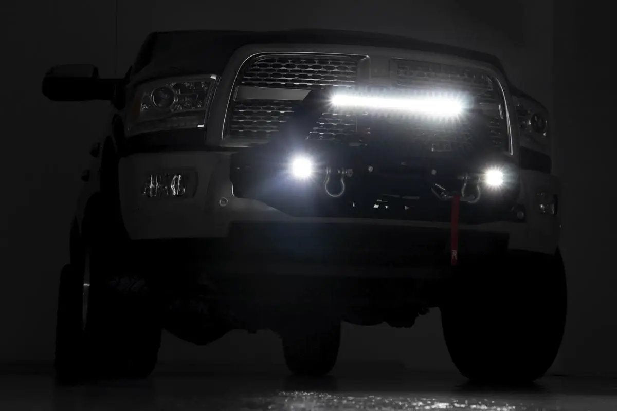 Rough Country EXO Winch Mount Kit | Ram 2500 2WD/4WD (2014-2018) by Rough Country