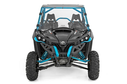Rough Country Full Windshield | Scratch Resistant | Can-Am Maverick Max 1000R X by Rough Country