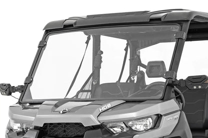 Rough Country Full Windshield | Scratch Resistant | Can-Am Defender HD 8/HD 9/HD 10 by Rough Country