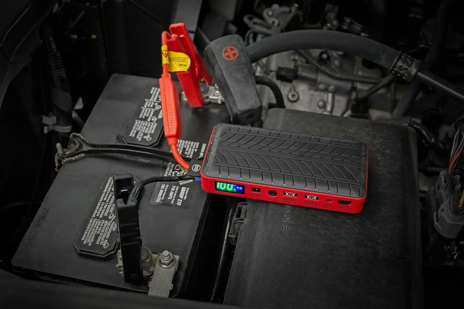 Rough Country Battery Jumper And Air Compressor Combo by Rough Country