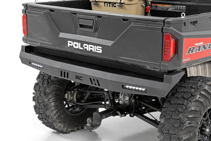 Rough Country Bumper | Rear | 6" Black Slimline LED Pair | Multiple Makes & Models (Can-Am/Polaris) by Rough Country
