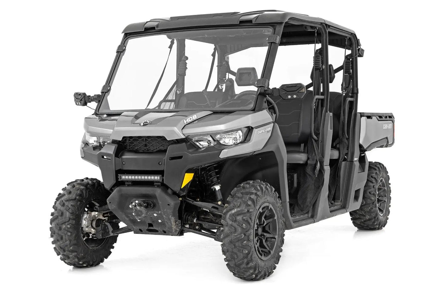 Rough Country Full Windshield | Scratch Resistant | Can-Am Defender HD 8/HD 9/HD 10 by Rough Country