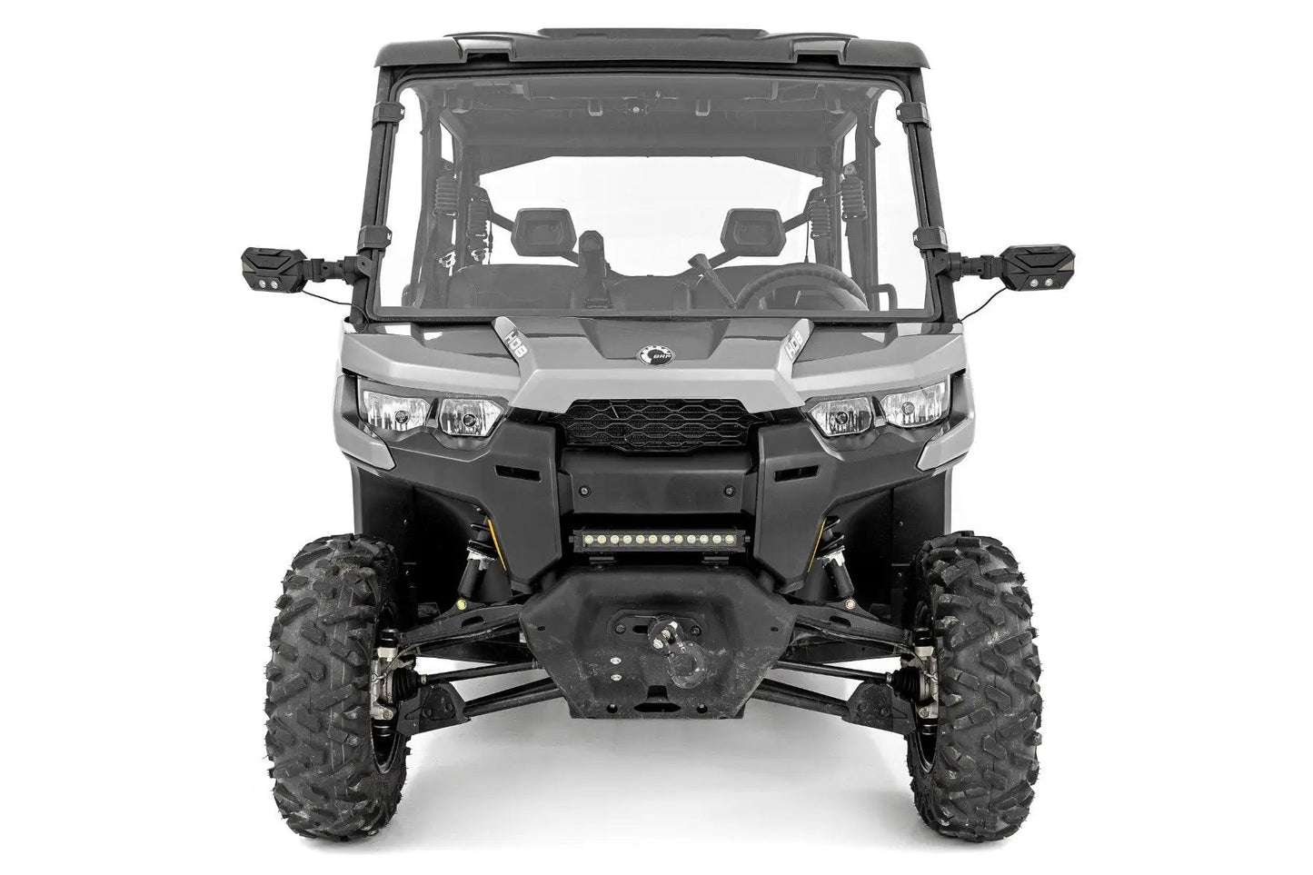 Rough Country Full Windshield | Scratch Resistant | Can-Am Defender HD 8/HD 9/HD 10 by Rough Country