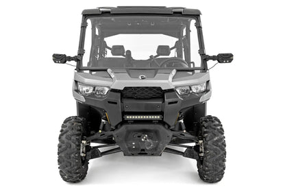 Rough Country Full Windshield | Scratch Resistant | Can-Am Defender HD 8/HD 9/HD 10 by Rough Country