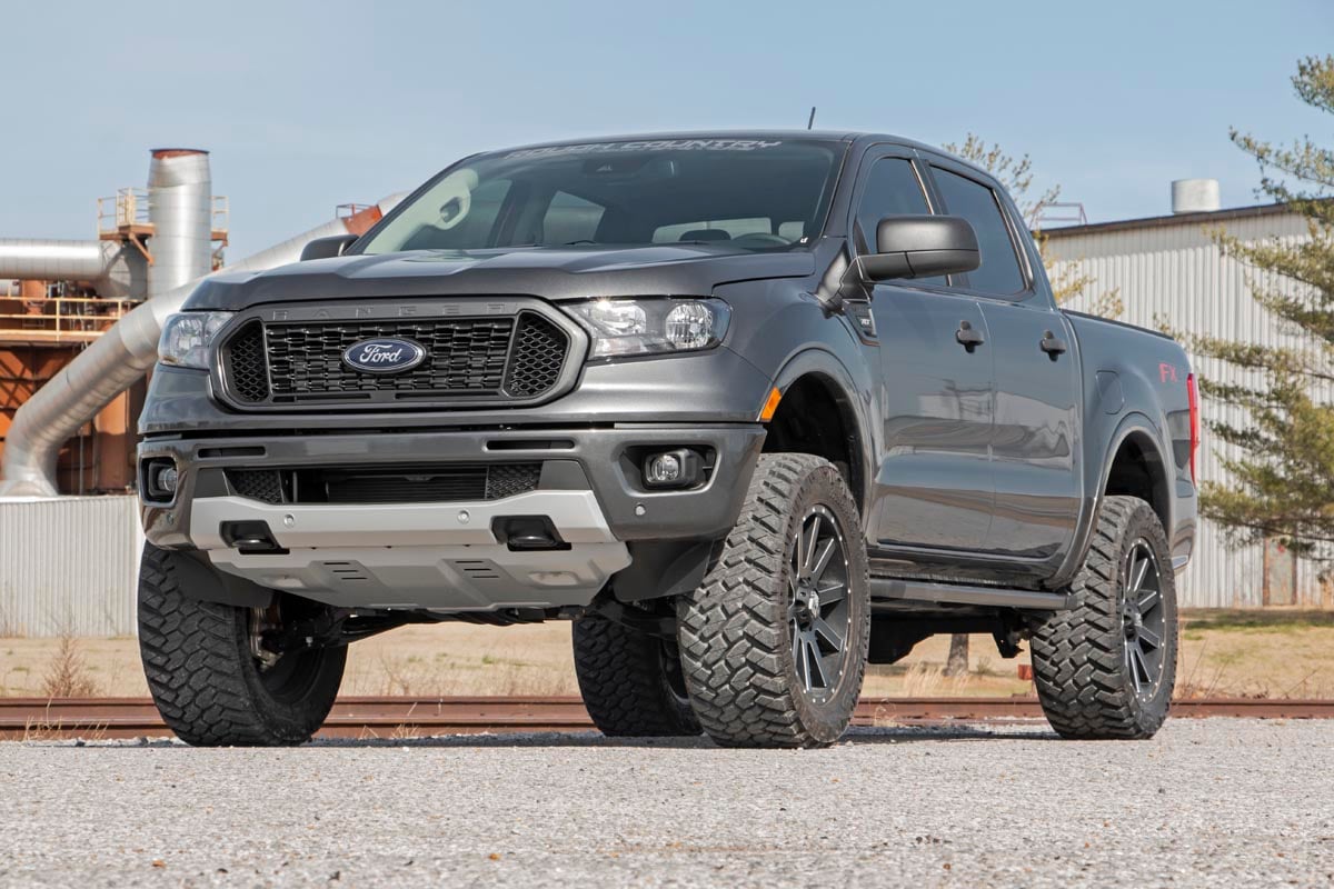 Комплект подвески 3,5 дюйма | N3 | Кулаки из литой стали | Ford Ranger 4WD (2019-2023)