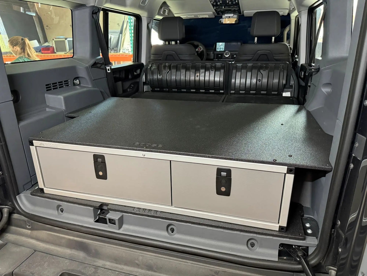 Ineos - Grenadier - 2024-Present - 1st Gen - Explore Series - Side X Side Drawer Module w/Fitted Top Plate 41-3/8"w x 10"h x 34"d by Goose Gear