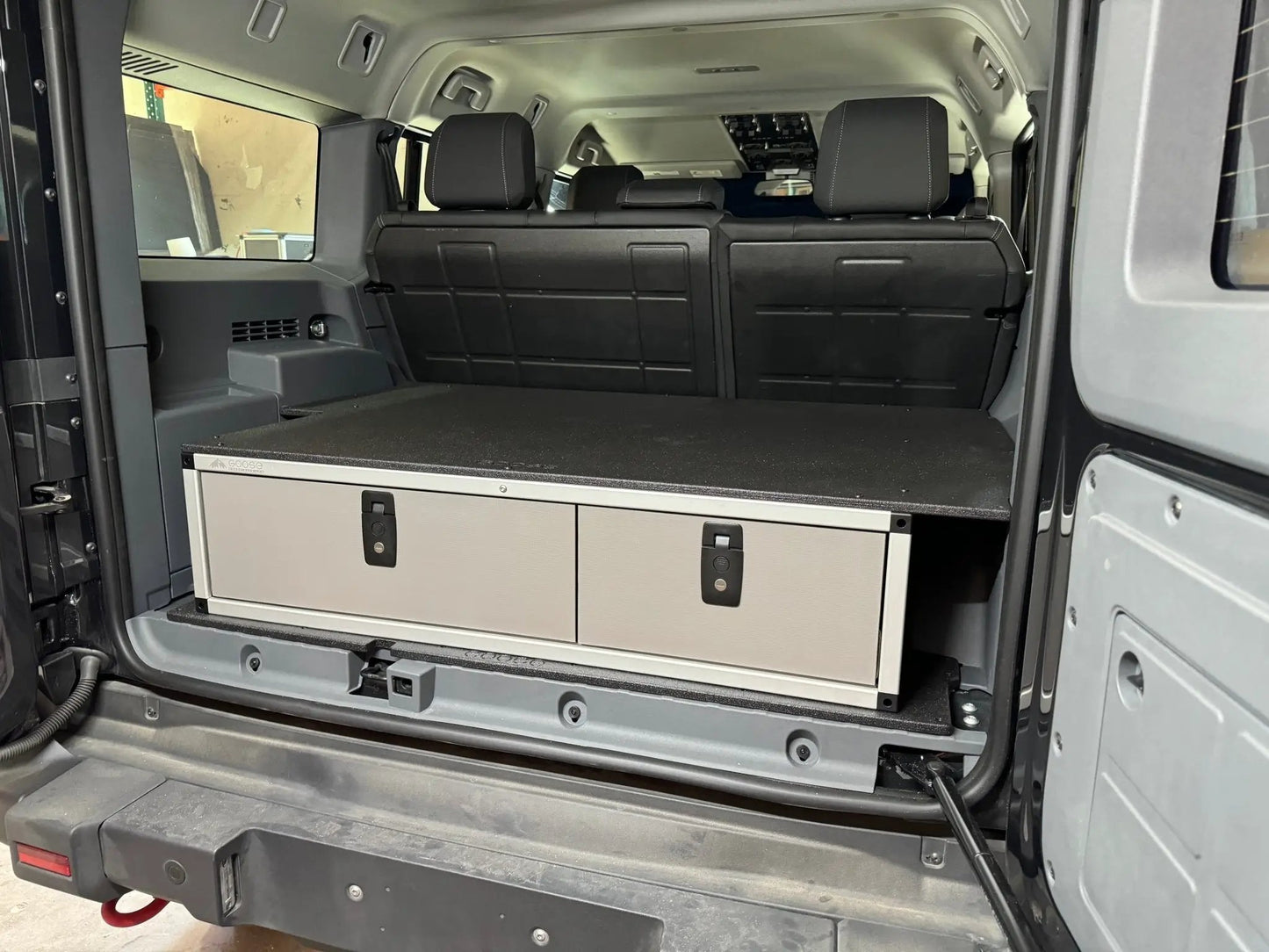 Ineos - Grenadier - 2024-Present - 1st Gen - Explore Series - Side X Side Drawer Module w/Fitted Top Plate 41-3/8"w x 10"h x 34"d by Goose Gear