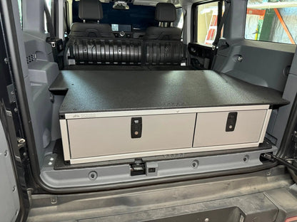 Ineos - Grenadier - 2024-Present - 1st Gen - Explore Series - Side X Side Drawer Module w/Fitted Top Plate 41-3/8"w x 10"h x 34"d by Goose Gear