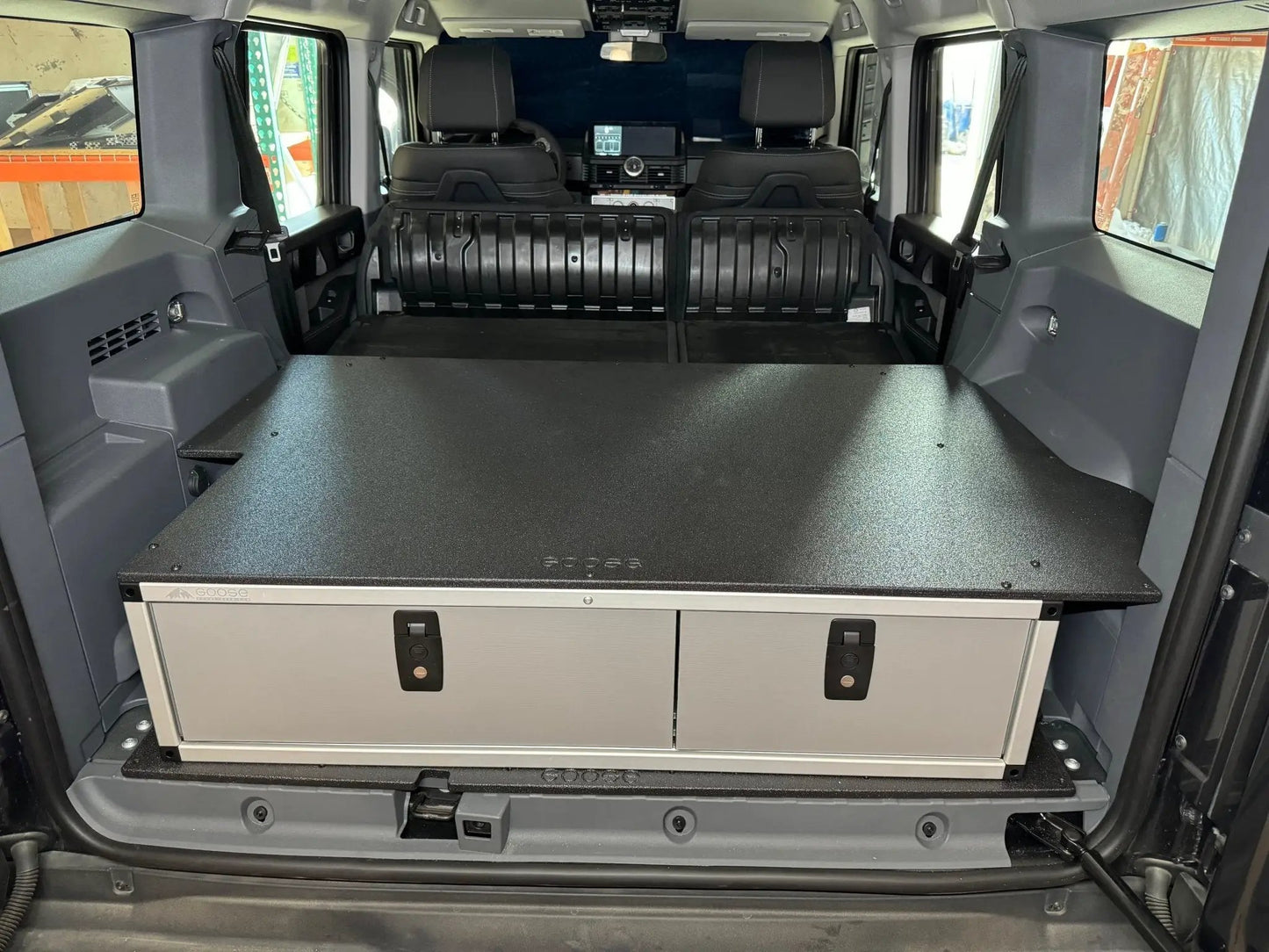 Ineos - Grenadier - 2024-Present - 1st Gen - Explore Series - Side X Side Drawer Module w/Fitted Top Plate 41-3/8"w x 10"h x 34"d by Goose Gear