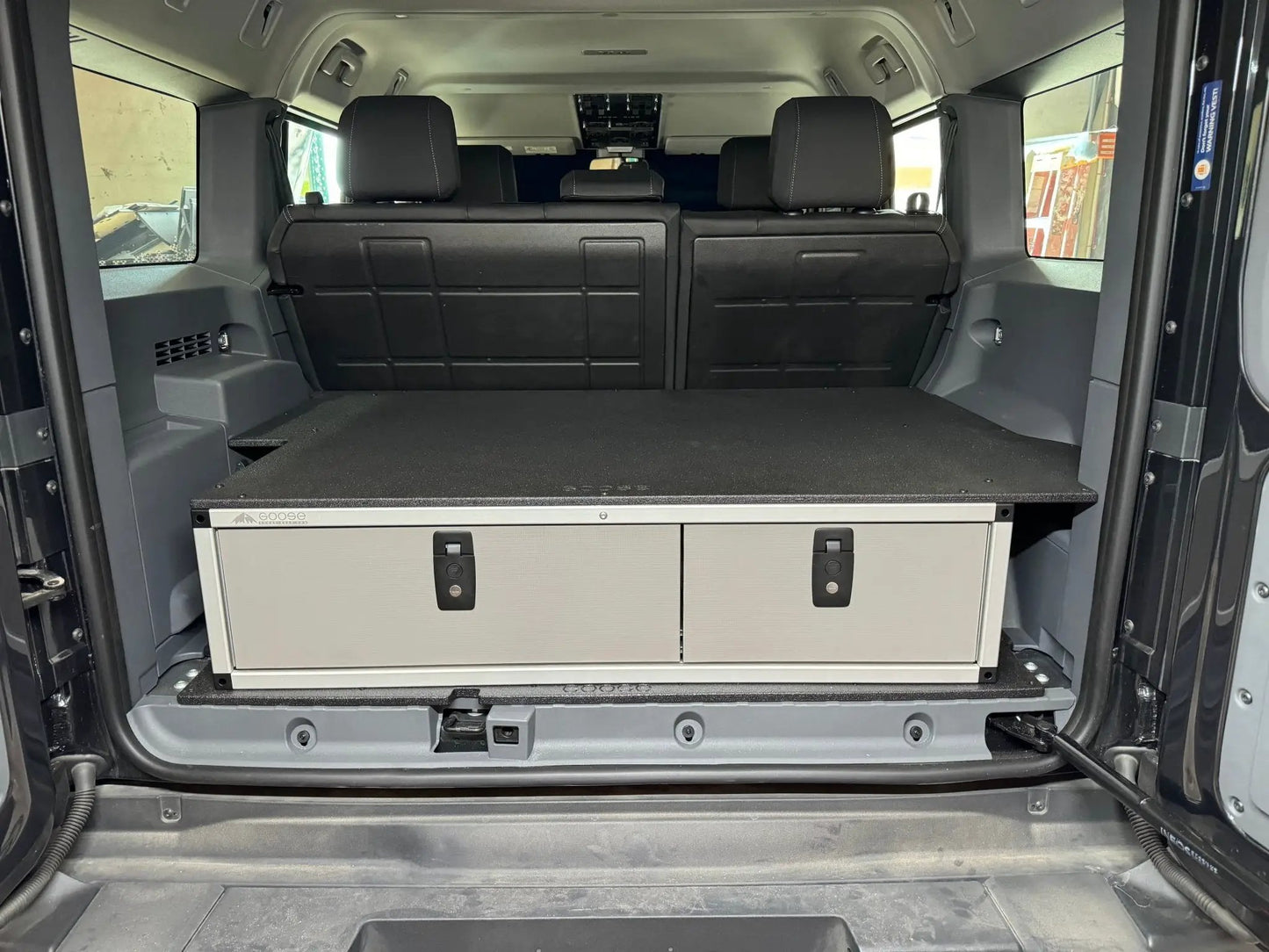 Ineos - Grenadier - 2024-Present - 1st Gen - Explore Series - Side X Side Drawer Module w/Fitted Top Plate 41-3/8"w x 10"h x 34"d by Goose Gear