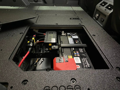 Ineos - Grenadier - 2024-Present - 1st Gen - Explore Series - Second Row Seat Delete Plate System by Goose Gear
