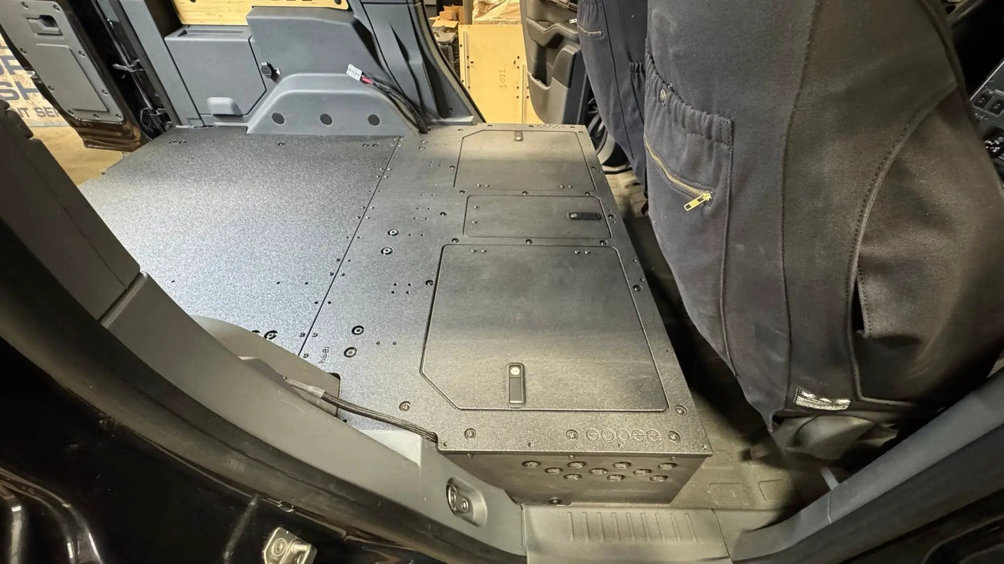 Ineos - Grenadier - 2024-Present - 1st Gen - Venture Series - RCI Second Row Seat Delete Plate System by Goose Gear