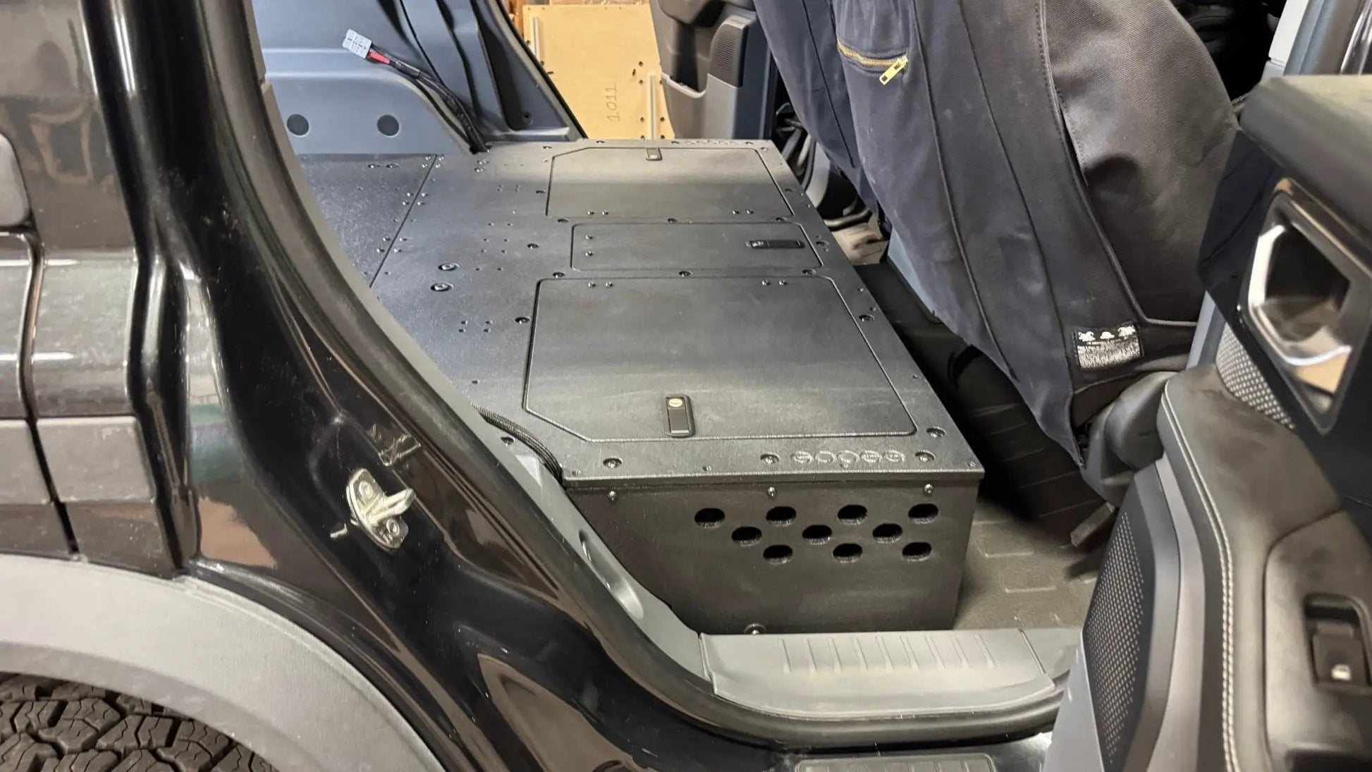 Ineos - Grenadier - 2024-Present - 1st Gen - Venture Series - RCI Second Row Seat Delete Plate System by Goose Gear