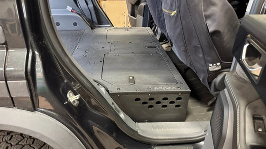 Ineos - Grenadier - 2024-Present - 1st Gen - Venture Series - RCI Second Row Seat Delete Plate System by Goose Gear