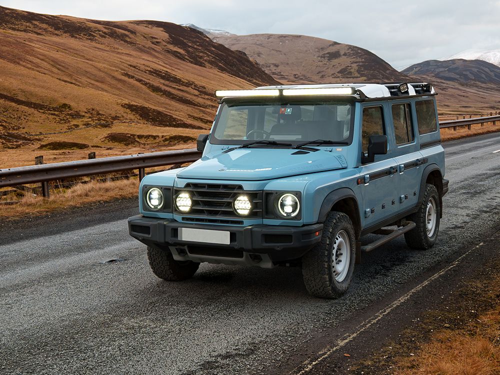 TRIPLE-R-LIGHTS INEOS Grenadier Grille Kit - GK-GREN-ELITE-YLW-02K