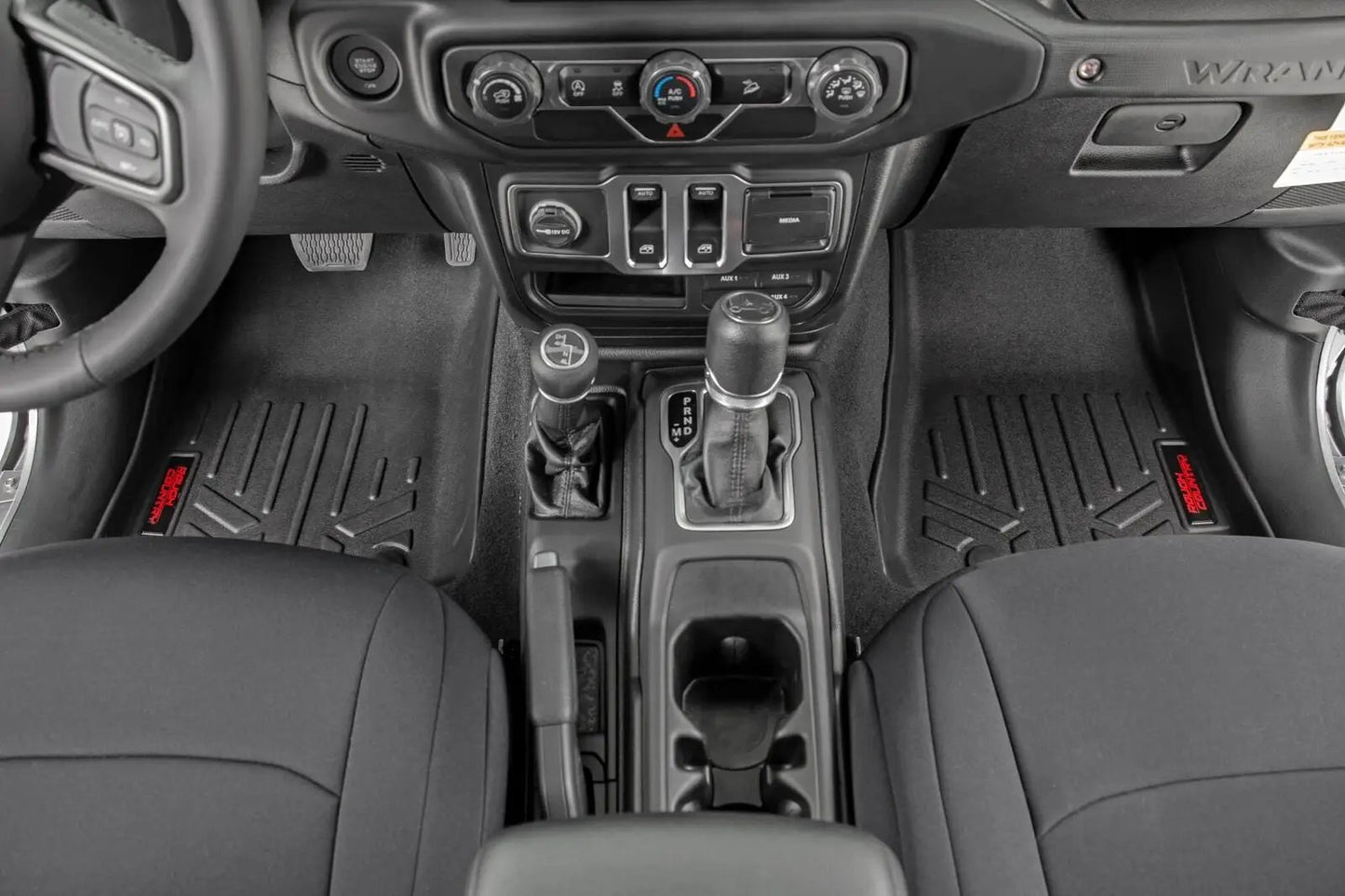 Rough Country Floor Mats | FR | Jeep Gladiator JT 4WD (2020-2025) by Rough Country