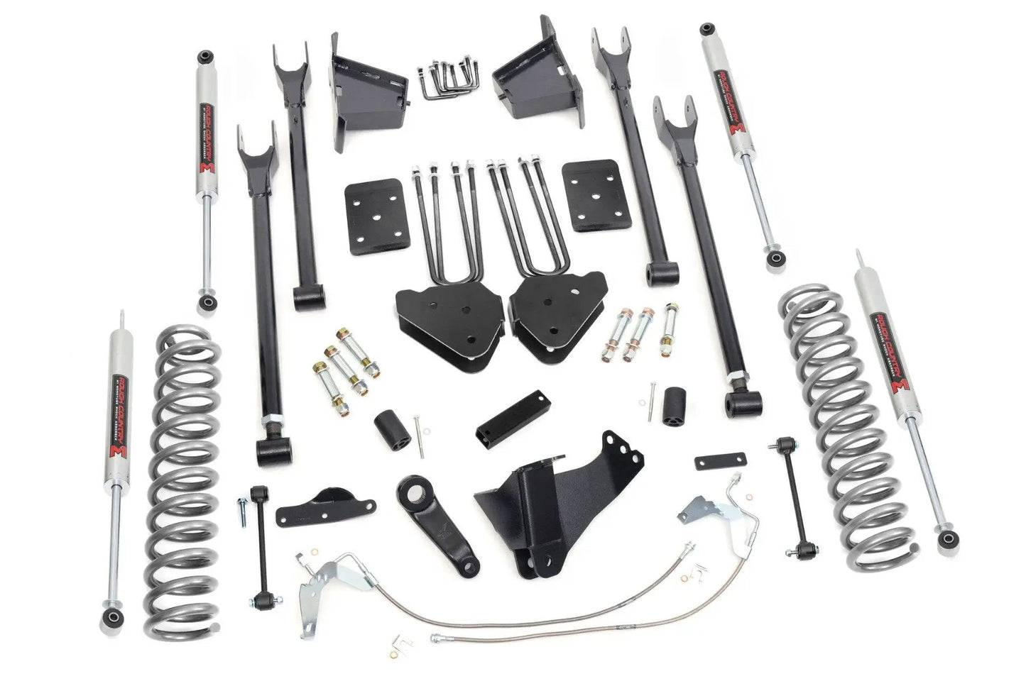 Rough Country 8 Inch Lift Kit | 4 Link | M1 | Ford F-250/F-350 Super Duty 4WD (2008-2010) by Rough Country