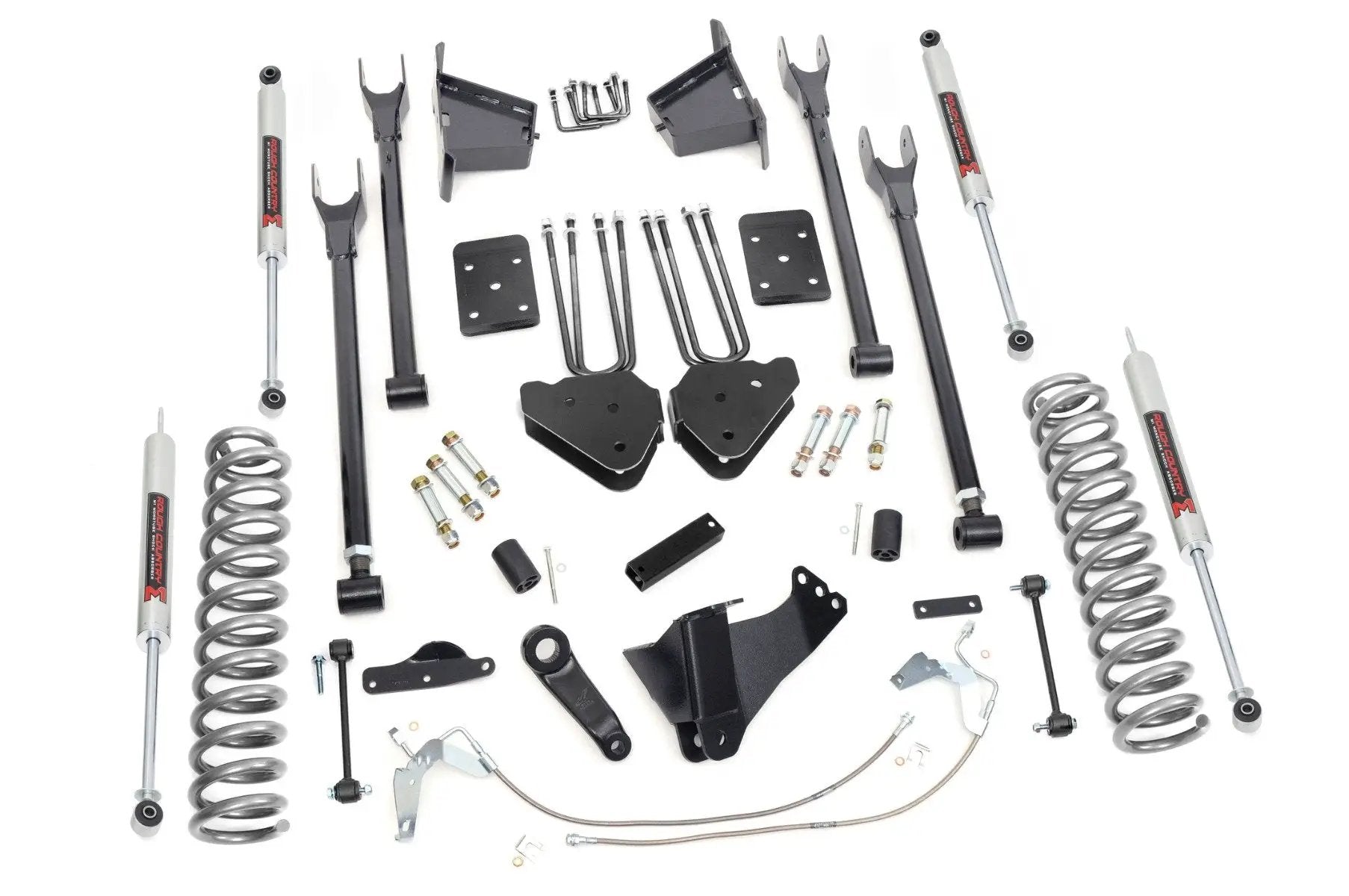 Rough Country 8 Inch Lift Kit | 4 Link | M1 | Ford F-250/F-350 Super Duty 4WD (2008-2010) by Rough Country