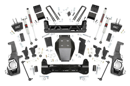 Rough Country 5 Inch Lift Kit | Torsion Drop | M1 | w/ Overloads | Chevy/GMC 2500HD/3500HD (20-26) by Rough Country