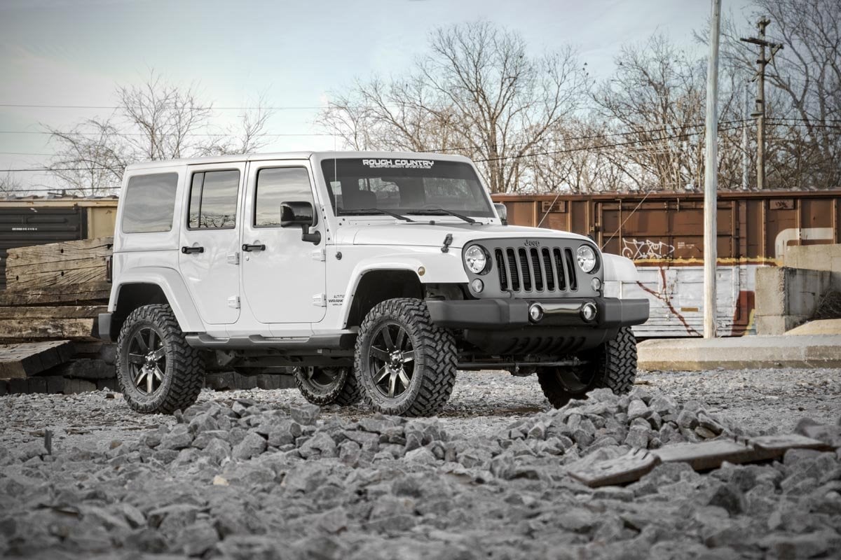 Kit de Elevación de 2.5 Pulgadas | Espirales | Jeep Wrangler Unlimited 2WD/4WD (2007-2018)