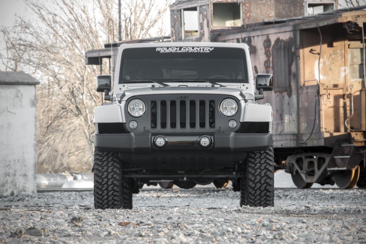 Kit de Elevación de 2.5 Pulgadas | Espirales | Jeep Wrangler Unlimited 2WD/4WD (2007-2018)