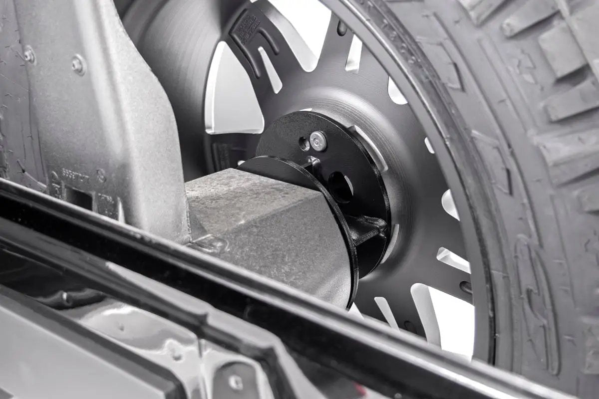 Rough Country Spare Tire Carrier Spcr | Jeep Wrangler JK/Wrangler TJ/Wrangler Unlimited 4WD by Rough Country