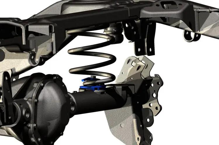 Rough Country Rear Coil Spring Correction Plates | Jeep Wrangler JK/Wrangler Unlimited (07-18) by Rough Country