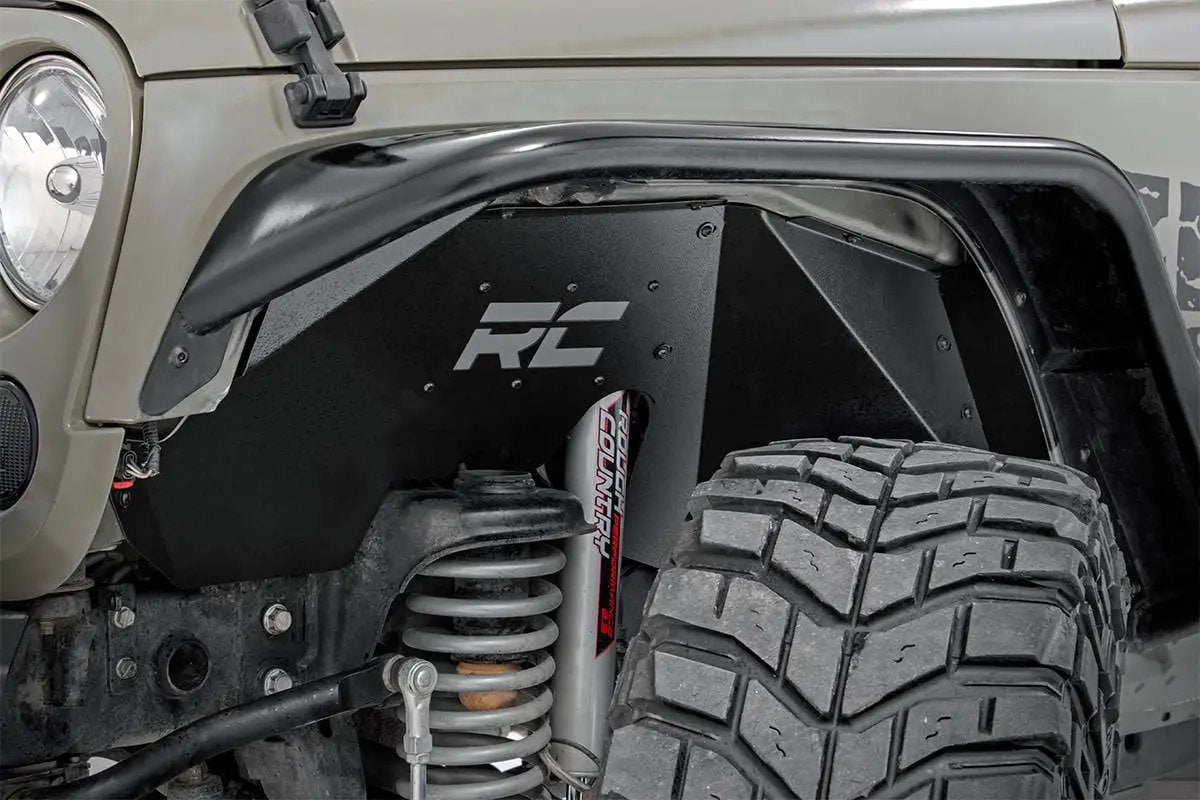 Rough Country Inner Fenders | Front | Jeep Wrangler JK/Wrangler Unlimited (2007-2018) by Rough Country