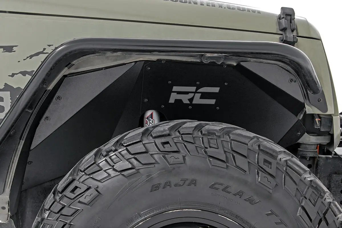 Rough Country Inner Fenders | Front | Jeep Wrangler JK/Wrangler Unlimited (2007-2018) by Rough Country