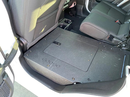 Jeep Gladiator 2019-Present JT 4 Door - Second Row Seat Delete Plate System by Goose Gear