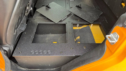 Jeep Gladiator 2019-Present JT 4 Door - Second Row Seat Delete Plate System - High Platform by Goose Gear