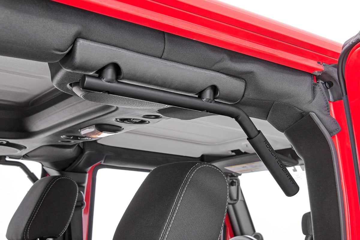 Asideros | Acero | Delanteros y Traseros | Negros | Jeep Wrangler JK/Wrangler Unlimited (07-18)