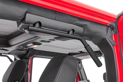 Asideros | Acero | Delanteros y Traseros | Negros | Jeep Wrangler JK/Wrangler Unlimited (07-18)