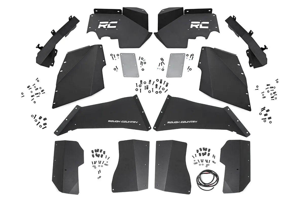 Rough Country Inner Fenders | FR & RR | Jeep Wrangler JK/Wrangler Unlimited (2007-2018) by Rough Country