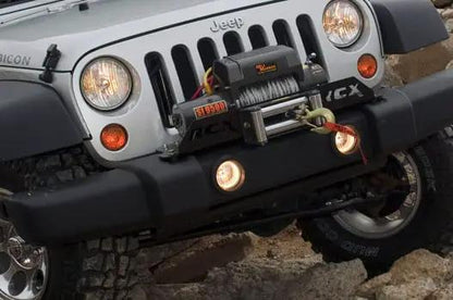 Rough Country Winch Mounting Plate | Factory Bmpr | Jeep Wrangler JK/Wrangler Unlimited (07-18) by Rough Country