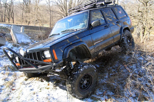 Rough Country 4.5 Inch Lift Kit | RR Springs | X-Series | Jeep Cherokee XJ 2WD/4WD (84-01)