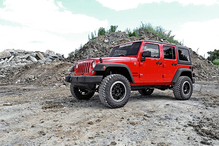 Rough Country 2.5 Inch Lift Kit | Spacers | Jeep Wrangler JK/Wrangler Unlimited (2007-2018) by Rough Country
