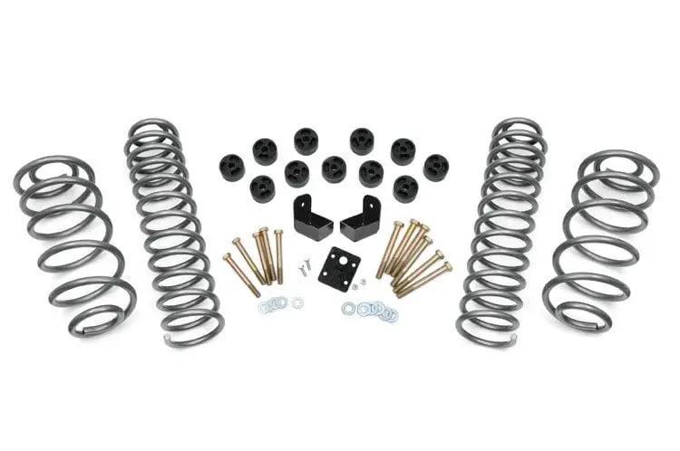 Rough Country 3.75 Inch Lift Kit | Combo | 4 Cyl | Jeep Wrangler TJ (97-06)/Wrangler Unlimited (04-06) by Rough Country
