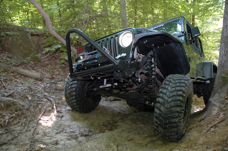 Kit de elevación de 4 pulgadas | Serie X | M1 | Jeep Wrangler TJ (97-06)/Wrangler Unlimited (04-06)