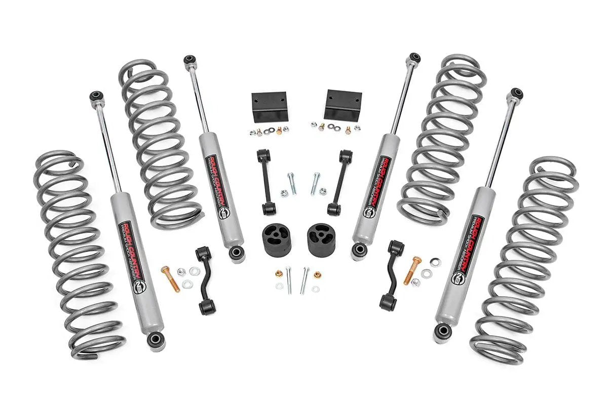 Rough Country 2.5 Inch Lift Kit | Coils | Jeep Wrangler Unlimited 4WD (2018-2023) by Rough Country