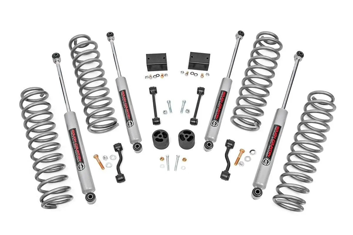 Rough Country 2.5 Inch Lift Kit | Coils | Jeep Wrangler Unlimited 4WD (2024-2026) by Rough Country