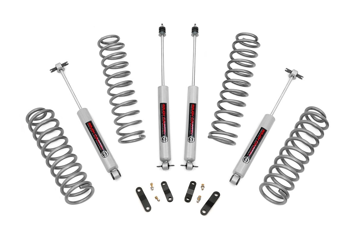 Kit de Elevación de 2.5 Pulgadas | Espirales | Jeep Wrangler Unlimited 2WD/4WD (2007-2018)