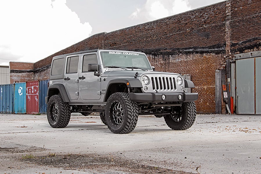 Rough Country 4 Inch Lift Kit | M1R | Jeep Wrangler Unlimited 2WD/4WD (2007-2018)