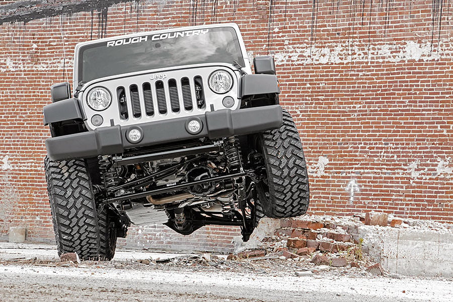 Rough Country 4 Inch Lift Kit | M1R | Jeep Wrangler Unlimited 2WD/4WD (2007-2018)