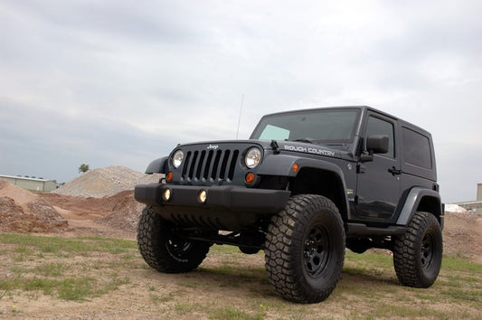 Rough Country 6 Inch Lift Kit | 2-Door | X-Series | Jeep Wrangler JK 4WD (2007-2018)