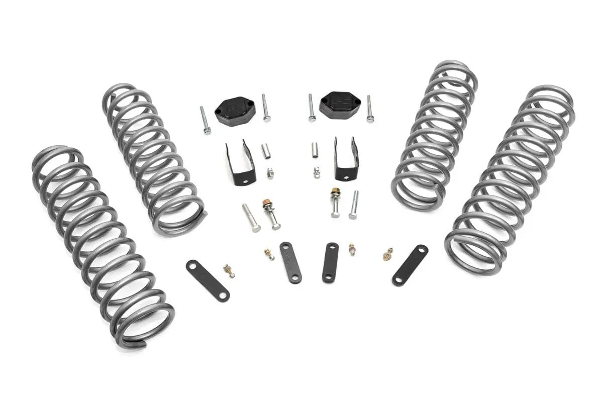 Rough Country 2.5 Inch Lift Kit | Jeep Wrangler Unlimited 2WD/4WD (2007-2018) by Rough Country