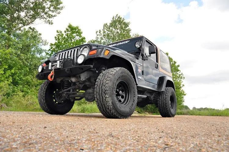 Rough Country 4 Inch Lift Kit | V2 | Jeep Wrangler TJ 4WD (1997-2002) by Rough Country