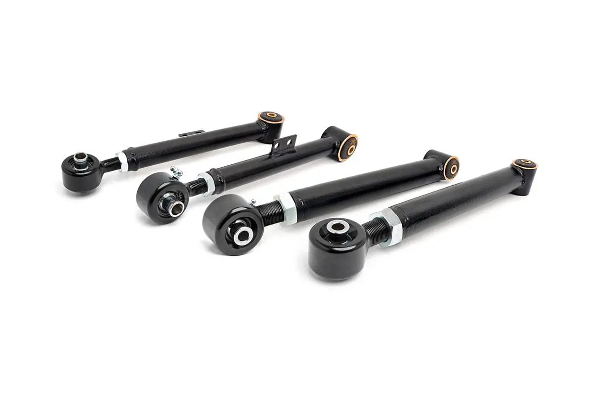 Rough Country X-Flex Control Arms | Rear | Upper & Lower | Jeep Wrangler TJ (97-06)/Wrangler Unlimited (04-06) by Rough Country