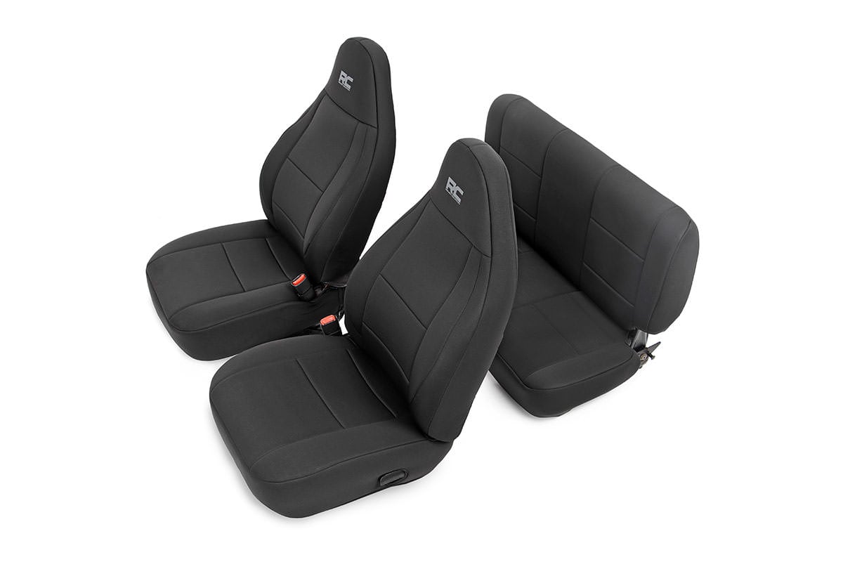 Fundas para asientos | Delanteras y traseras | Jeep Wrangler TJ (03-06)/Wrangler Unlimited (04-06)